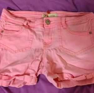 Pink short size 7